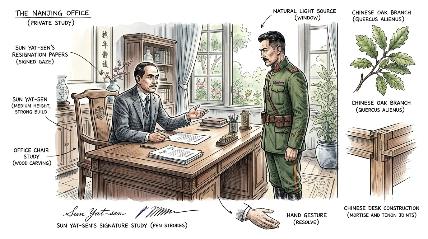 The new republic was fragile, its survival hanging by a thread. To avert a devastating civil war and secure the final abdication of the Qing Emperor, Sun… The new republic was fragile, its survival hanging by a thread. To avert a devastating civil war and secure the final abdication of the Qing Emperor, Sun…