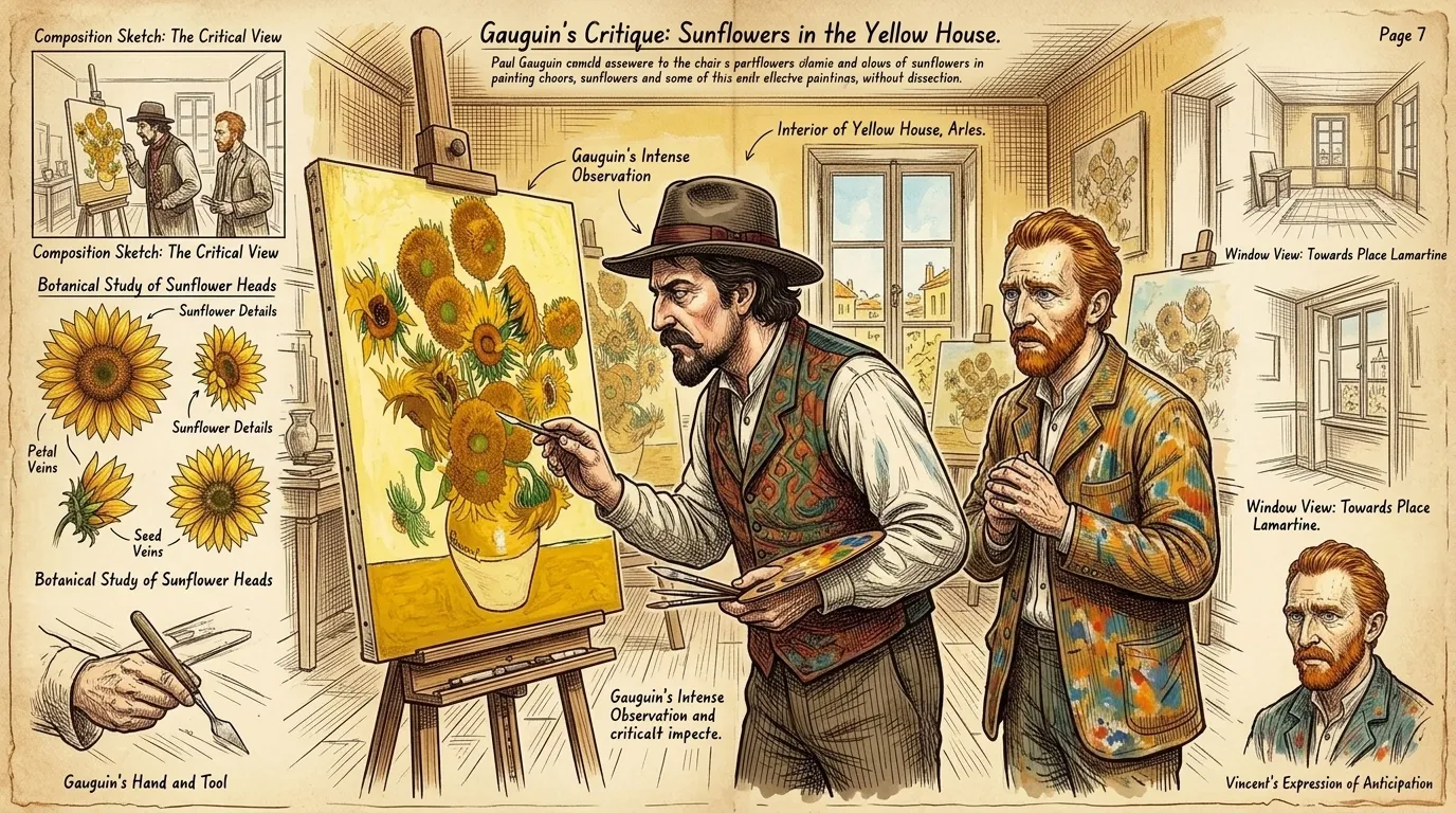 Sunflowers by Vincent van Gogh (London, UK — 1888) — page 7