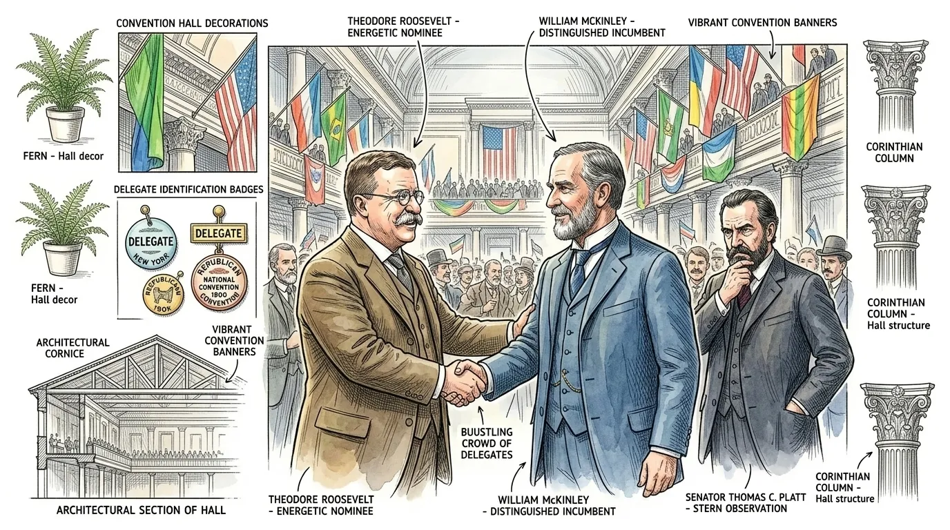 Roosevelt's wartime fame propelled him to the governorship of New York in 1898, where he continued his progressive reforms, clashing with the entrenched… Roosevelt's wartime fame propelled him to the governorship of New York in 1898, where he continued his progressive reforms, clashing with the entrenched…