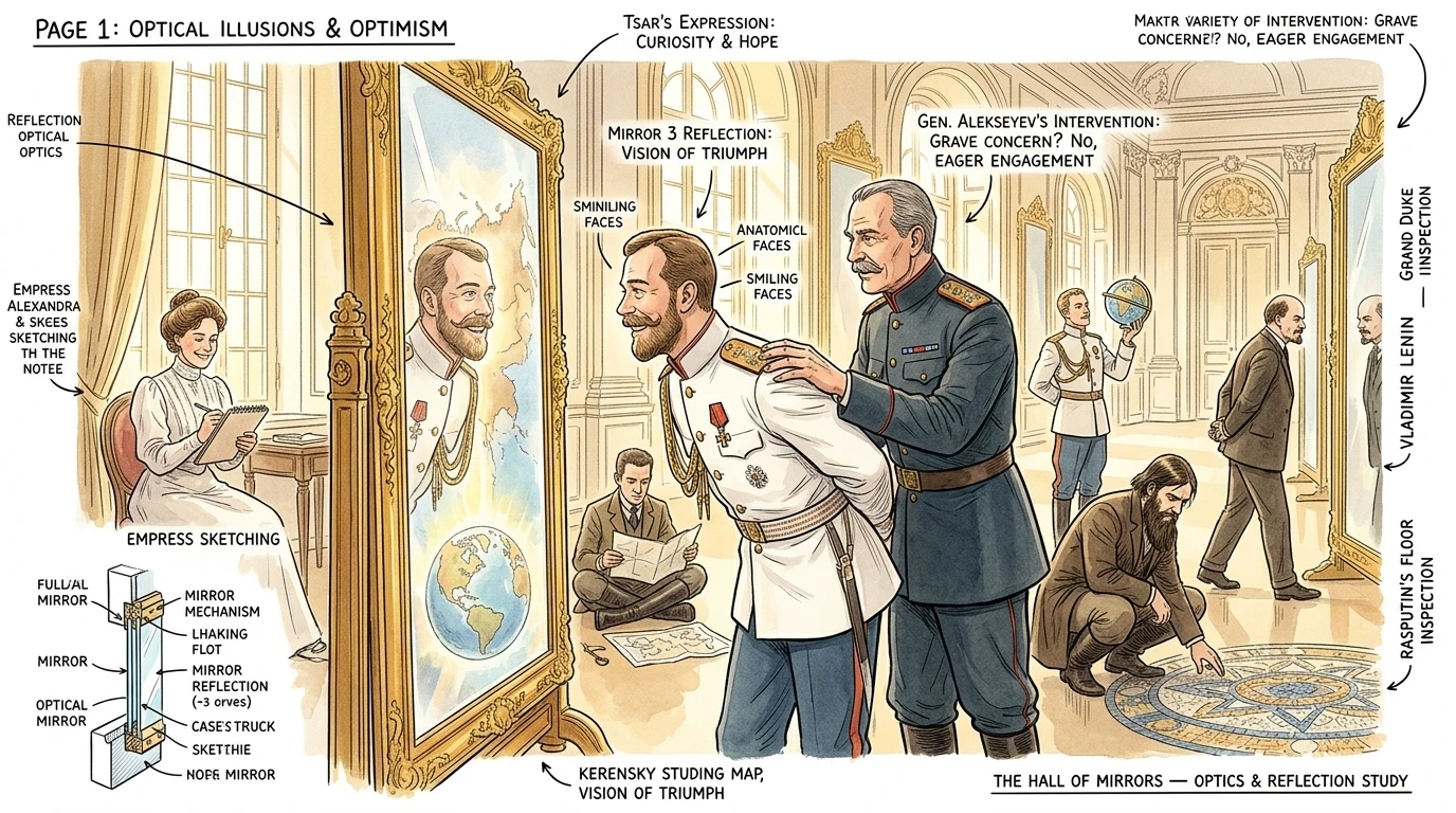 The Abdication of Tsar Nicholas II (1917, Russian Empire) — page 1