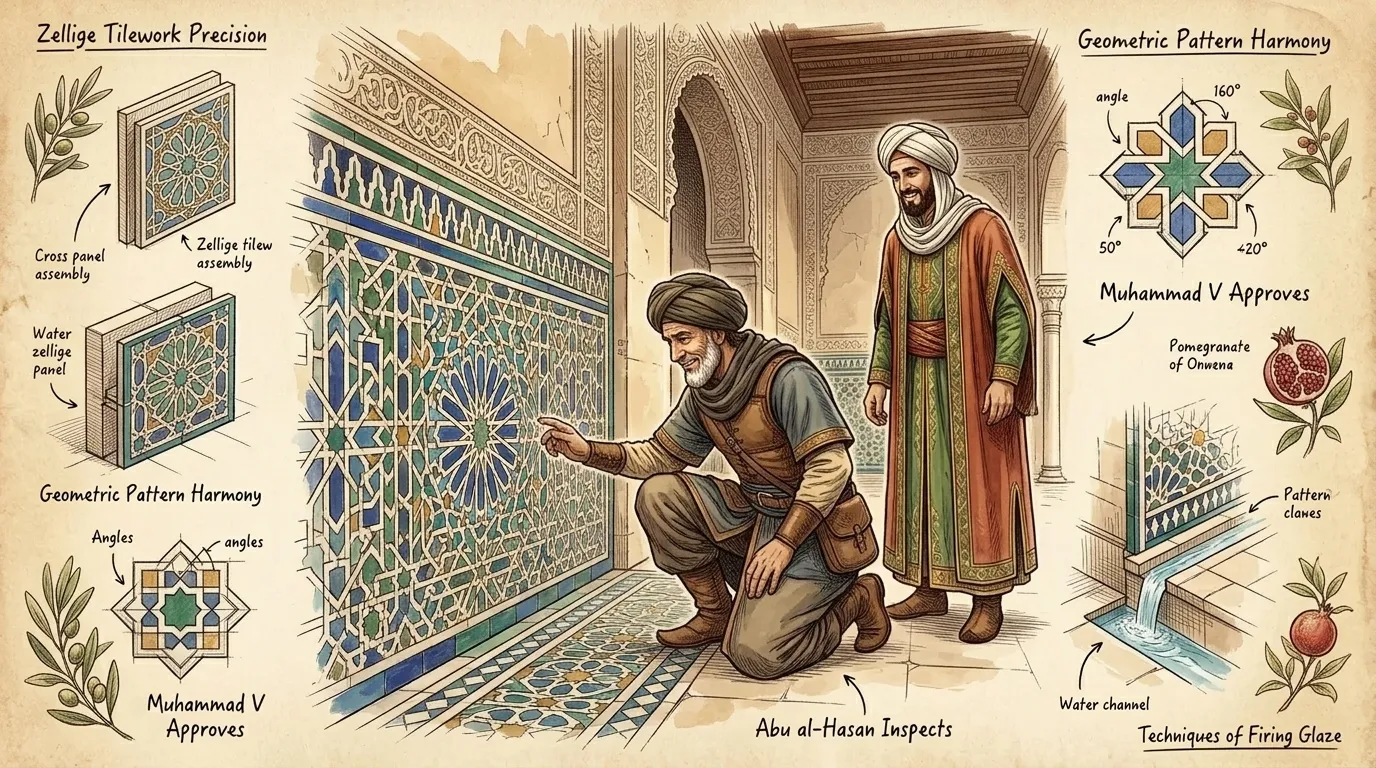 Every surface of the Alhambra whispers of meticulous craftsmanship. From humble mud and straw, to polished marble and glazed tiles, the dedication of countless… Every surface of the Alhambra whispers of meticulous craftsmanship. From humble mud and straw, to polished marble and glazed tiles, the dedication of countless…