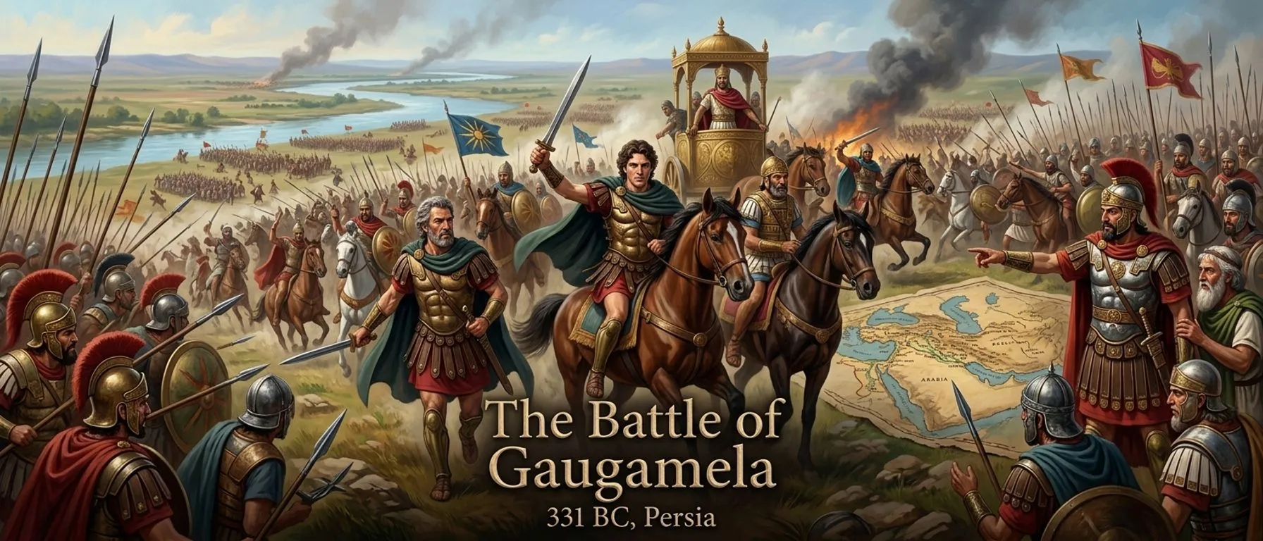 The Battle of Gaugamela — Persia (Iraq) (331 BC, Persia) — cover