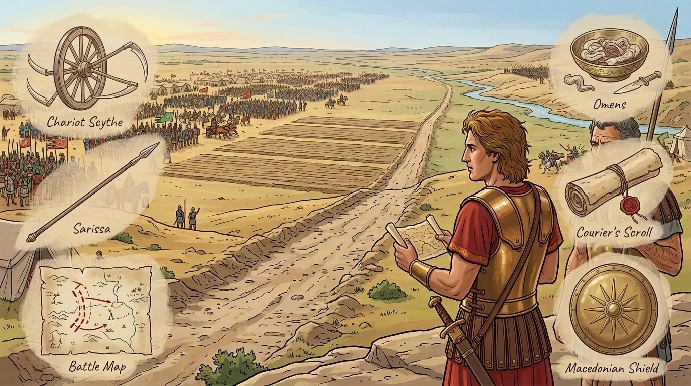 The Battle of Gaugamela — Persia (Iraq) (331 BC, Persia) — page 1