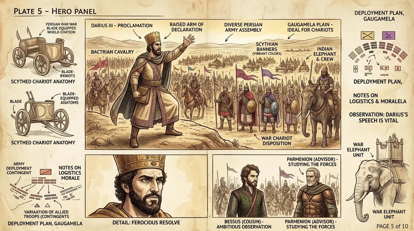 The Battle of Gaugamela — Persia (Iraq) (331 BC, Persia) — page 5