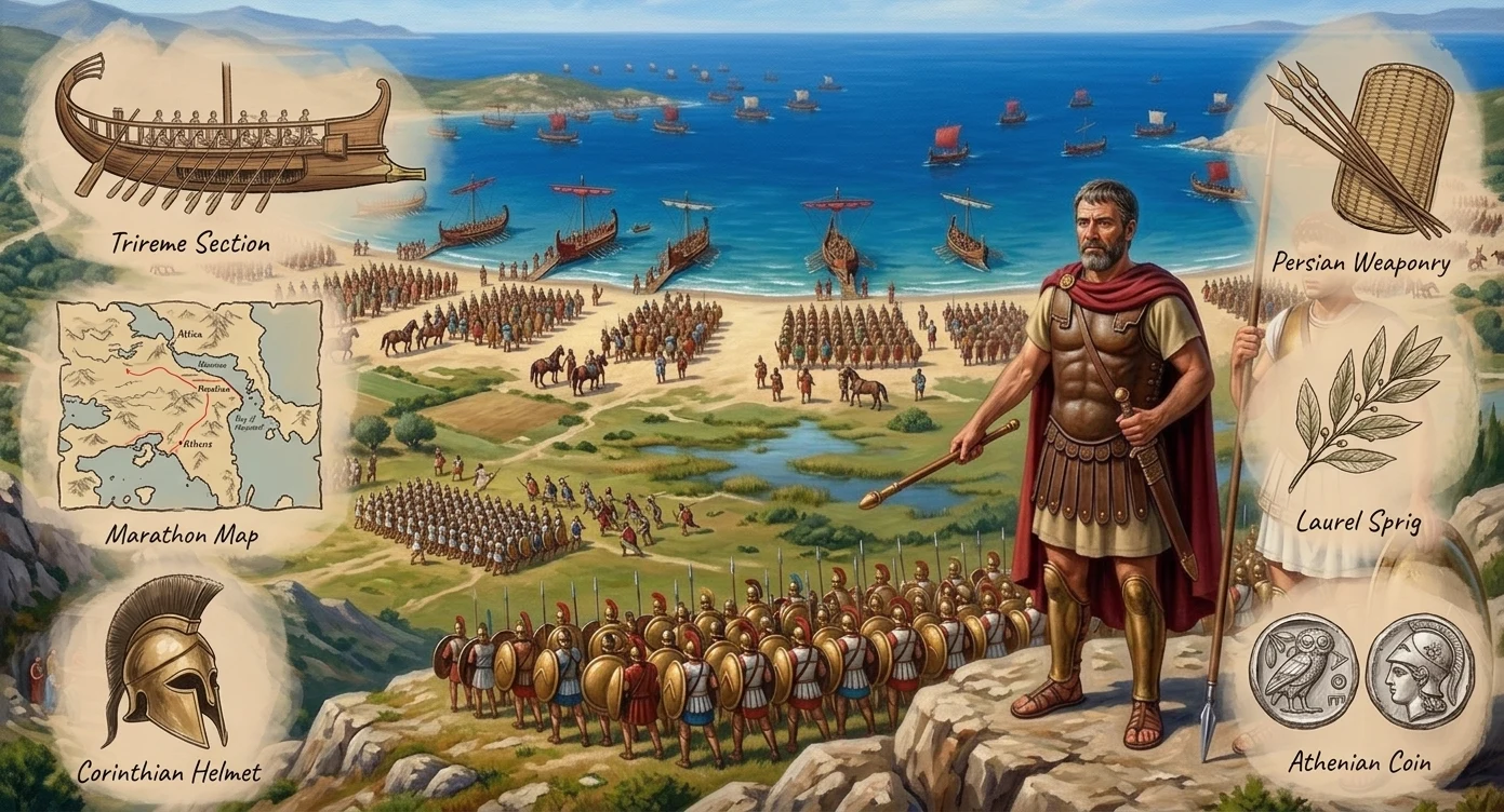 The Battle of Marathon — Greece (490 BC, Greece) — page 1