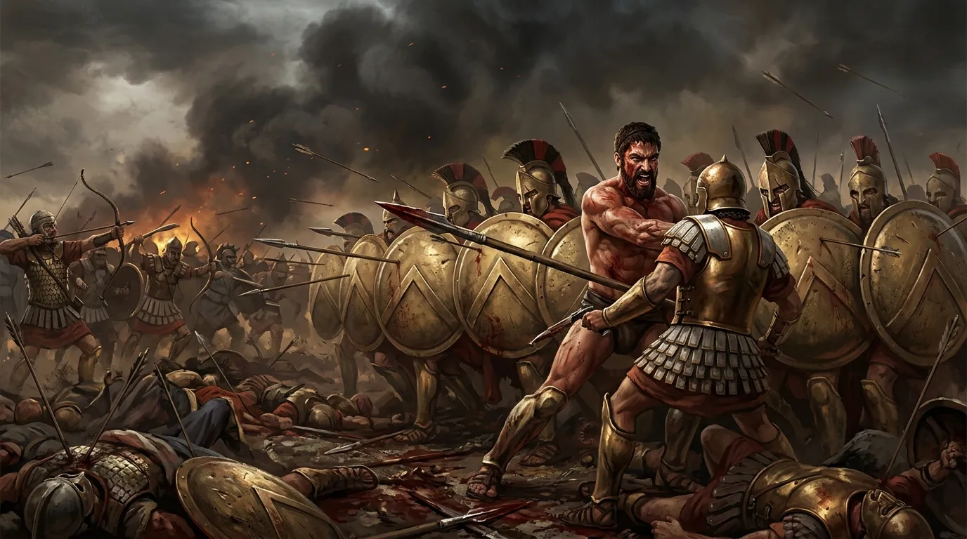 The Battle of Thermopylae (480 BC, Greece) — page 8
