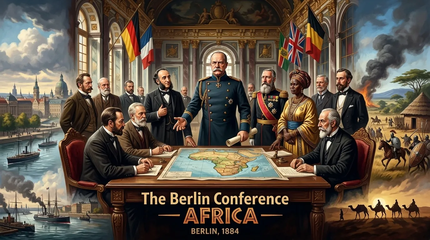 The Berlin Conference — Africa (1884, Africa) — cover