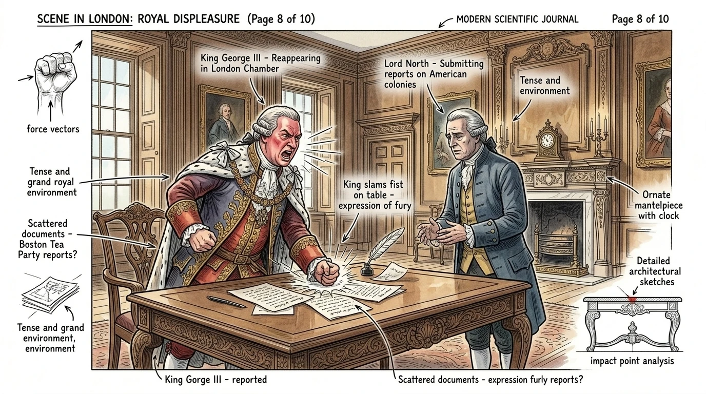 The Boston Tea Party (1773, Massachusetts) — page 8