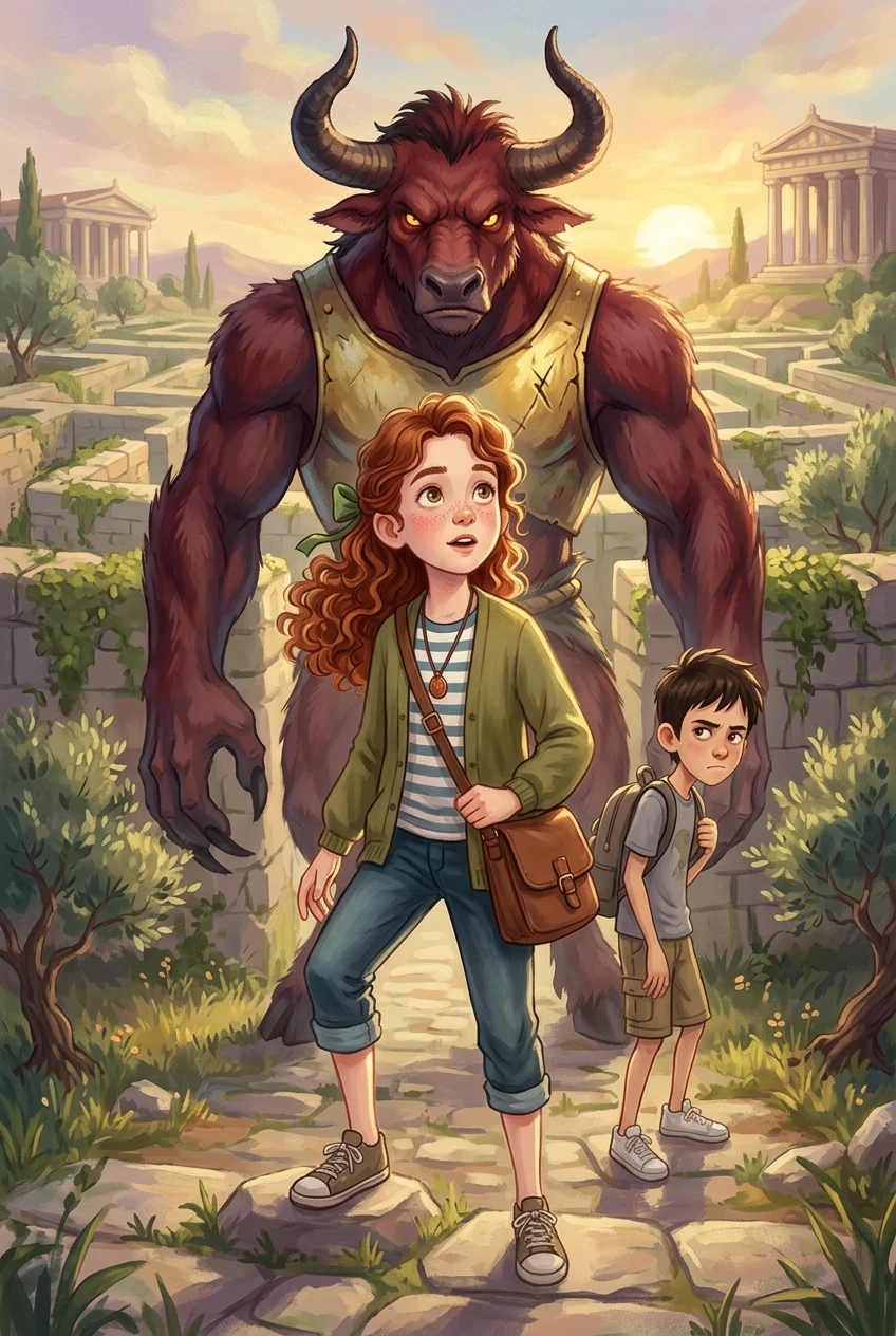The Boy and the Minotaur — cover