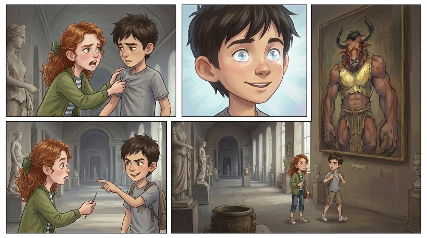 The Boy and the Minotaur — page 7