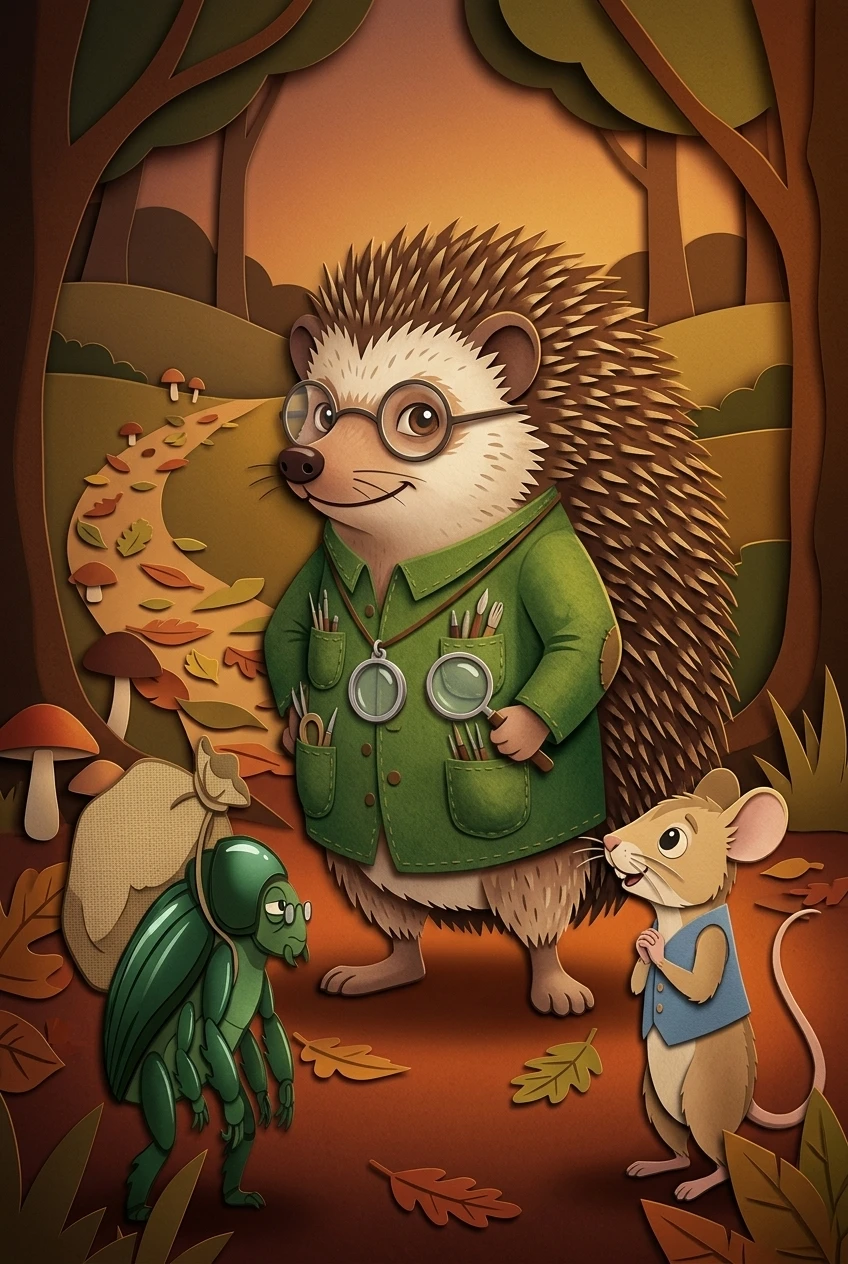 The Brave Hedgehog — cover