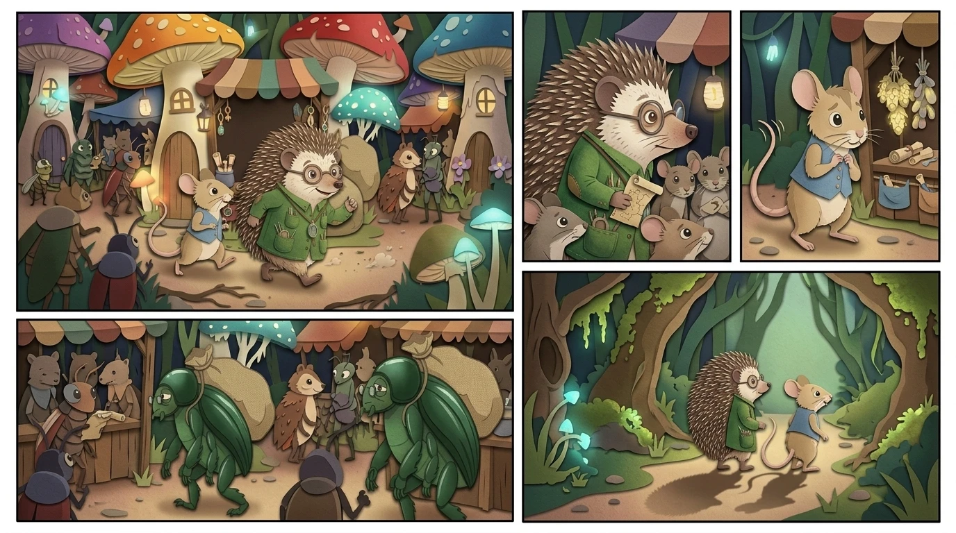 The Brave Hedgehog — page 4