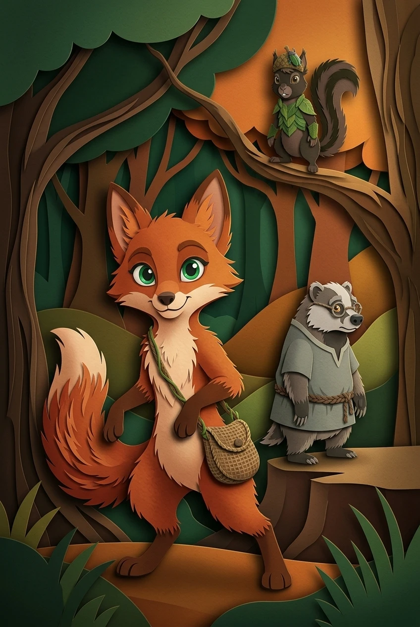 The Brave Little Fox — cover