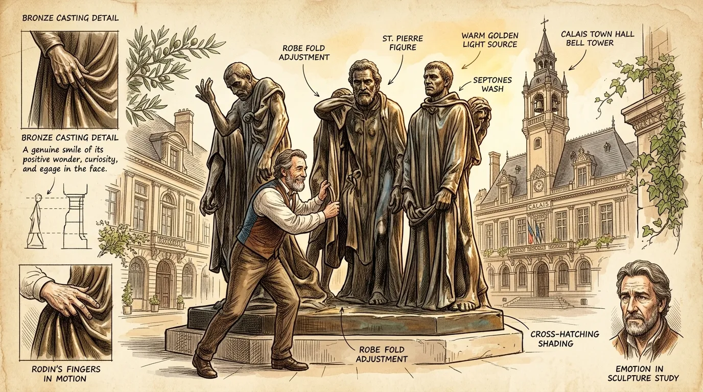 The Burghers of Calais by Auguste Rodin (Calais, France — 1889) — page 1
