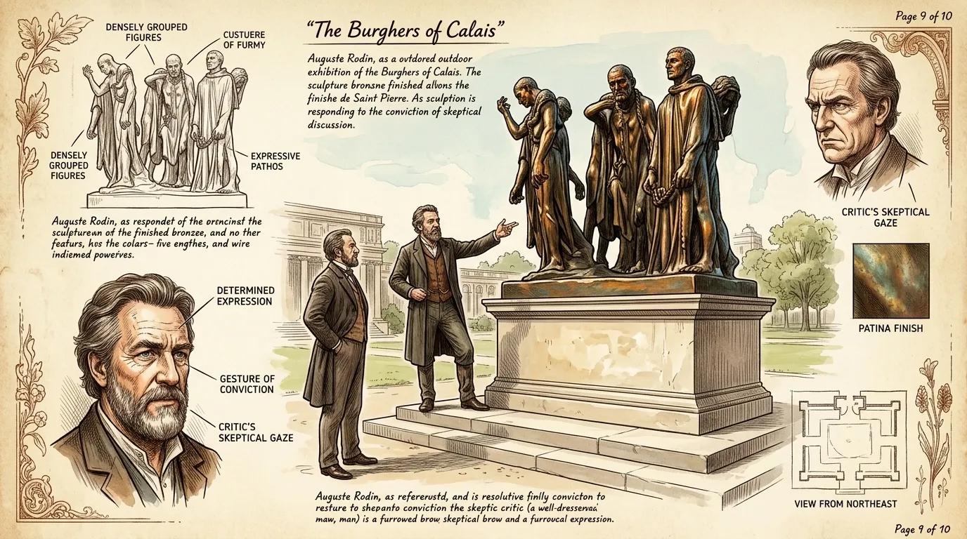 The Burghers of Calais by Auguste Rodin (Calais, France — 1889) — page 9