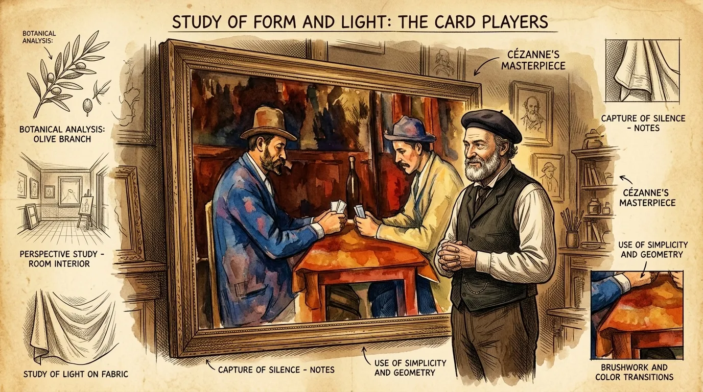 The Card Players by Paul Cézanne (France — 1895) — page 1