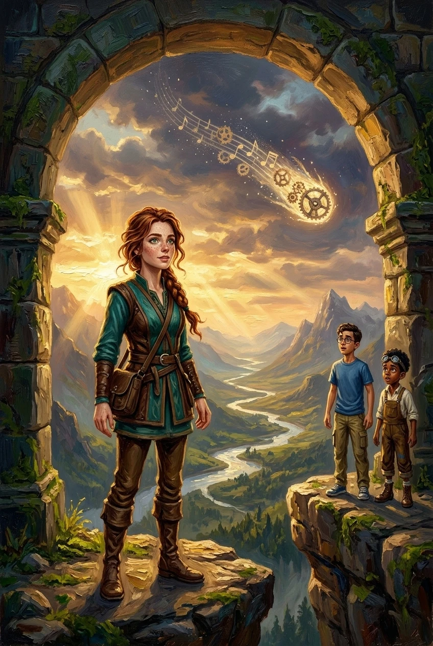 The Clockwork Comet's Lost Melody — cover