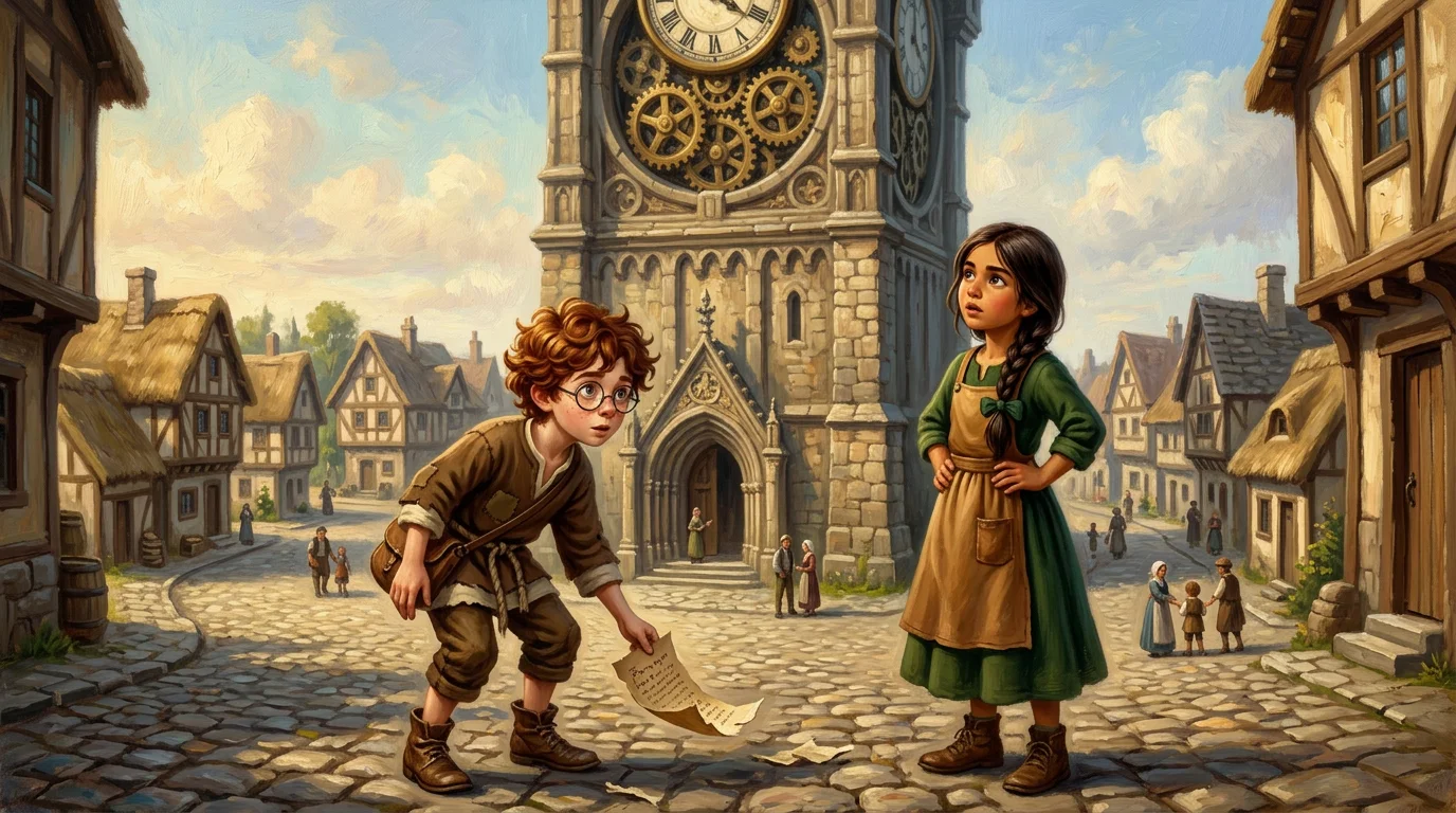 The Clue in the Clock Tower — book cover — Wonder Books The Clue in the Clock Tower — book cover — Wonder Books