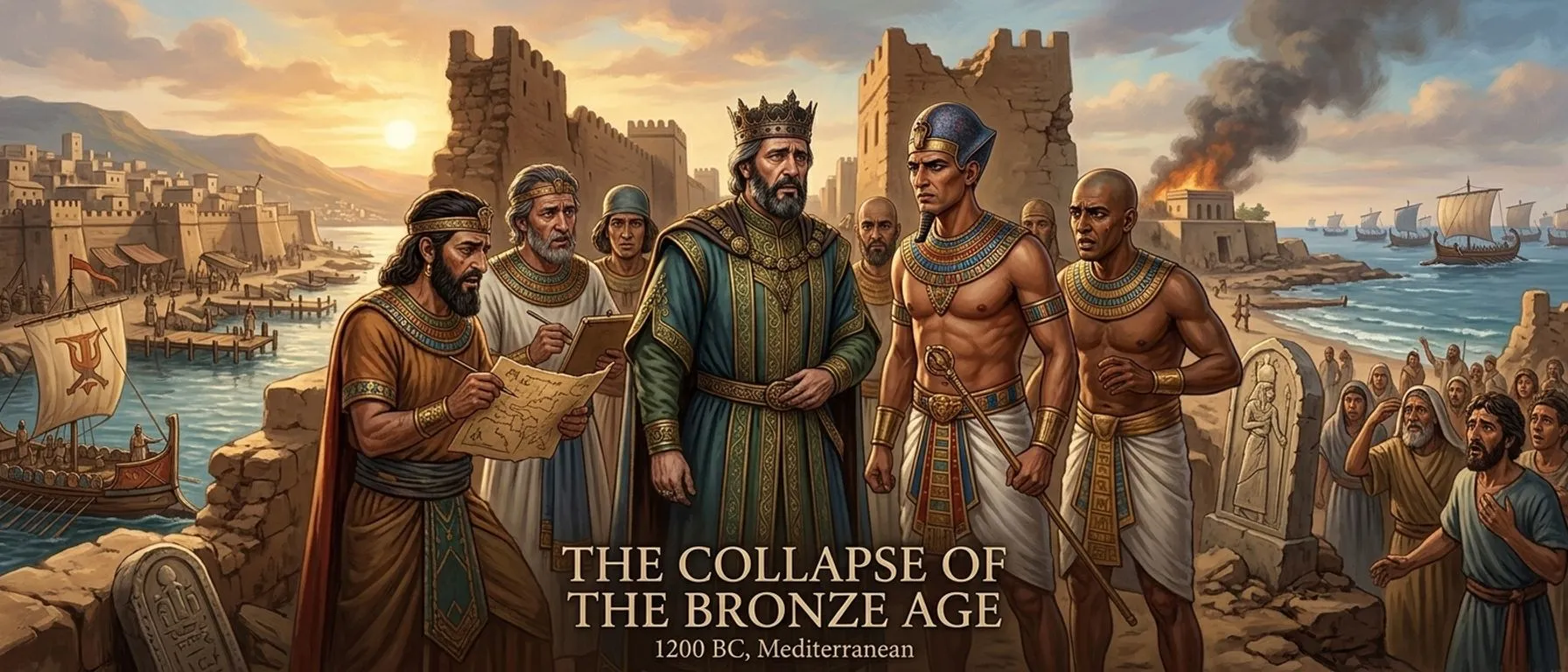 The Collapse of the Bronze Age (1200 BC, Mediterranean) — cover