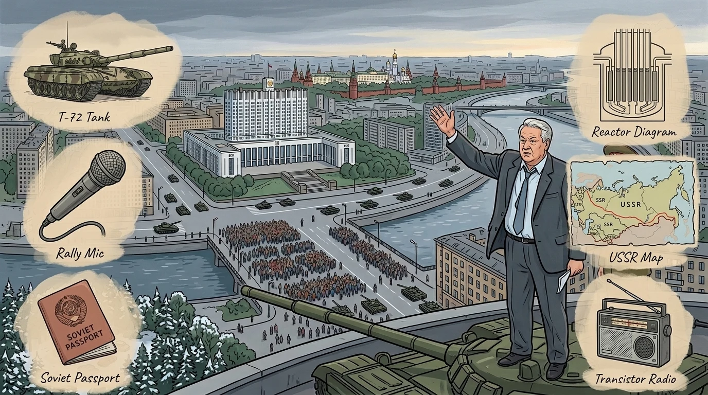 The Collapse of the Soviet Union (1991, Russia) — page 1