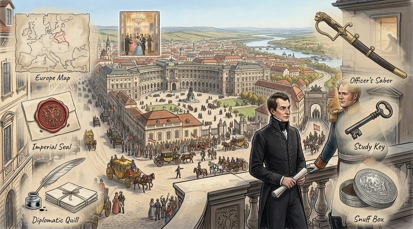 The Congress of Vienna — Austria (1814, Austria) — page 1