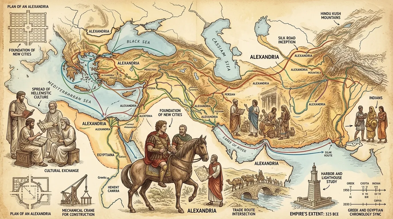 The Conquests of Alexander the Great — Europe, Asia, Africa (334 BC, Europe) — page 10
