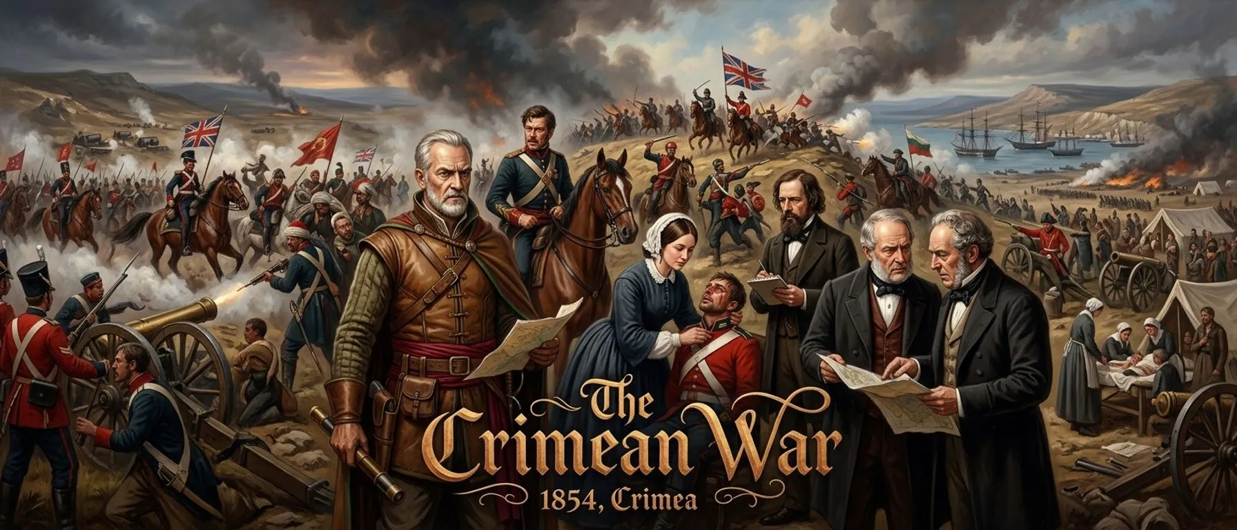 The Crimean War — Crimea (Ukraine) (1854, Crimea) — cover