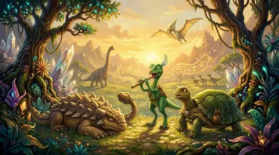 The Dinosaur Who Couldn't Roar — page 10