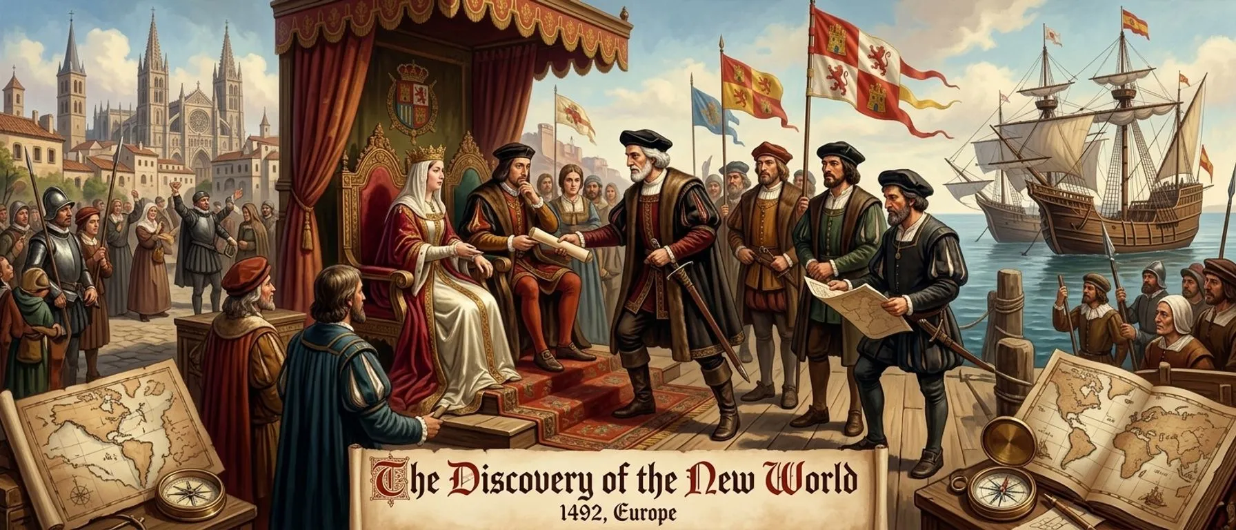 The Discovery of the New World (1492, Europe) — cover