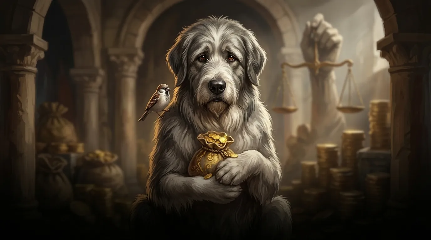 The Dog and the Sparrow — cover