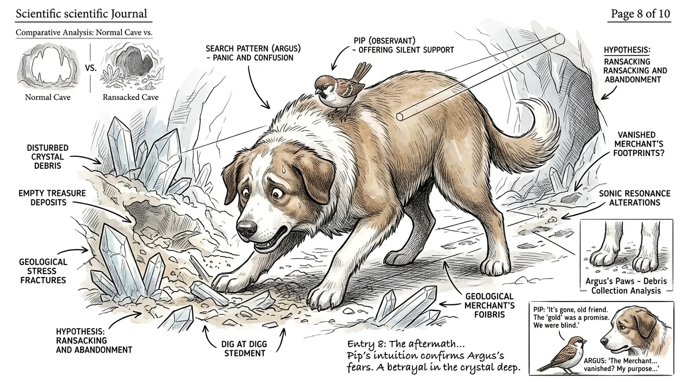 The Dog and the Sparrow — page 8