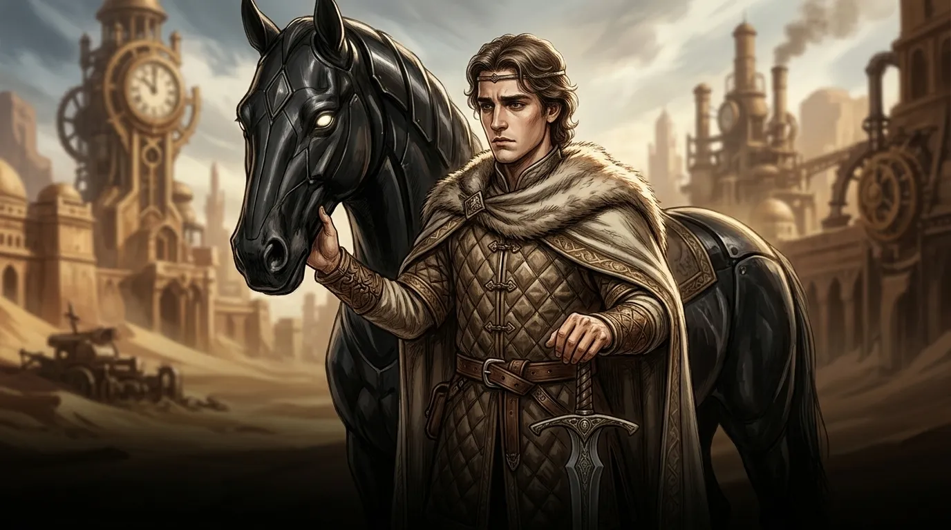 The Ebony Horse — cover