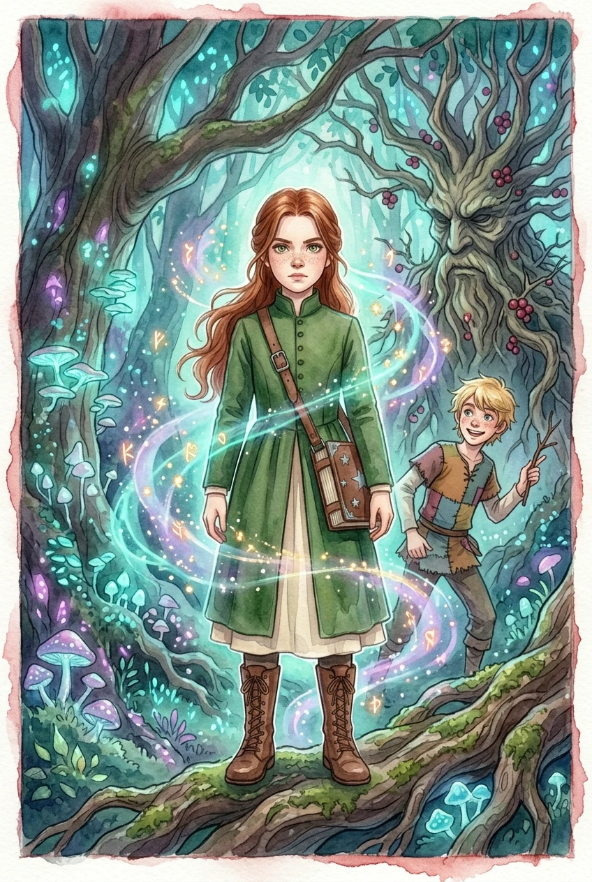 L'Académie de la Forêt Enchantée — couverture du livre — Wonder Books
