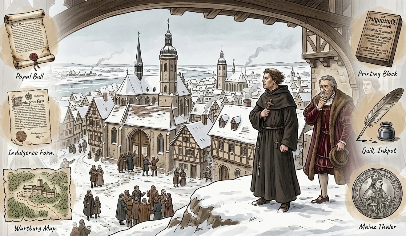 The Excommunication of Martin Luther (1520, Rome) — page 1