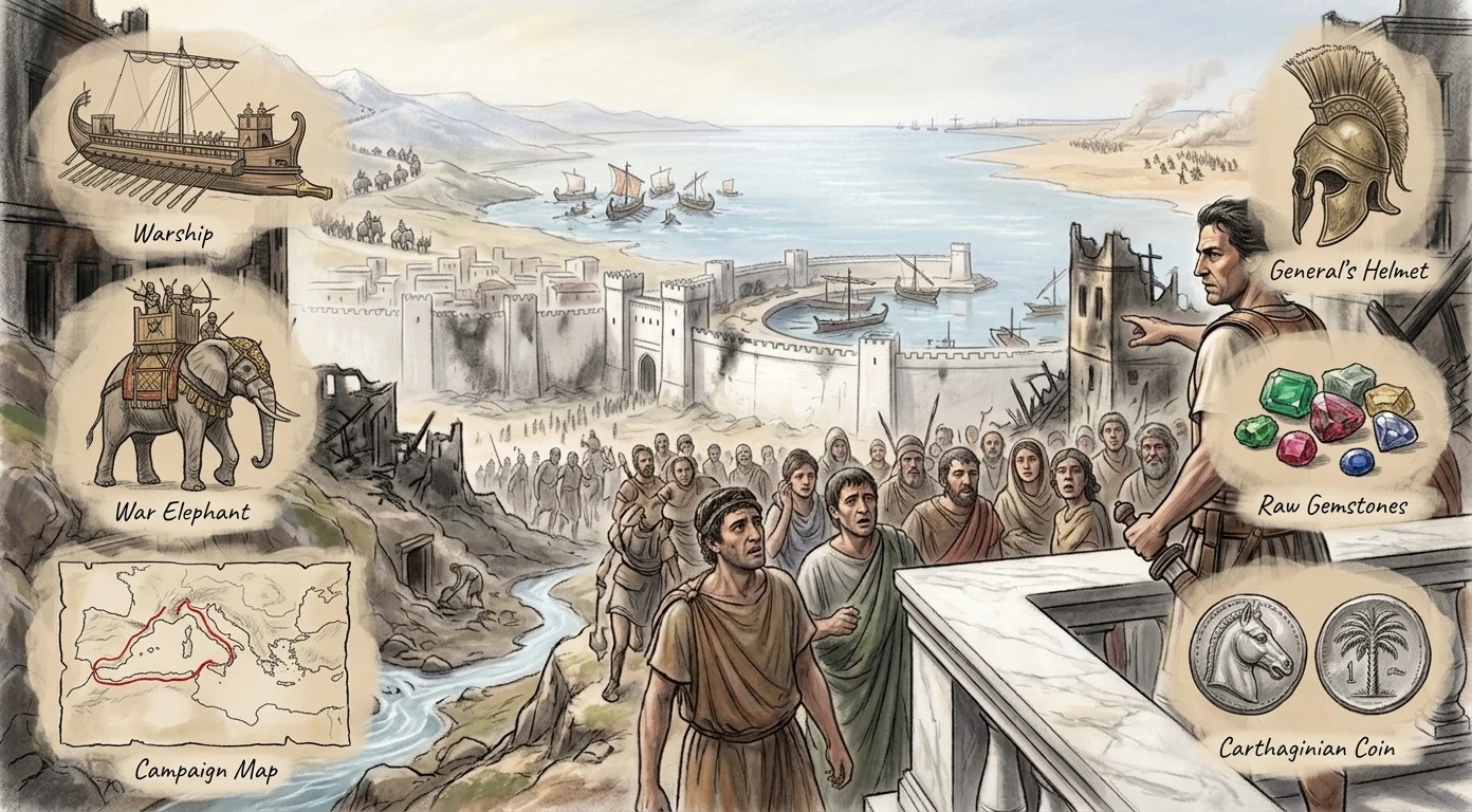 The Fall of Carthage (146 BC, Carthage) — page 1