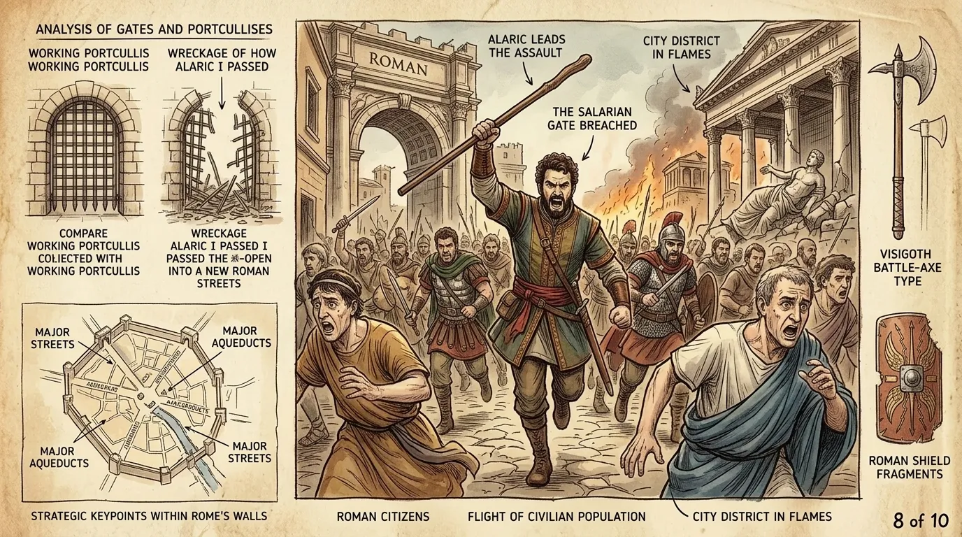 The Fall of the Western Roman Empire — Rome (410 AD, Rome) — page 8