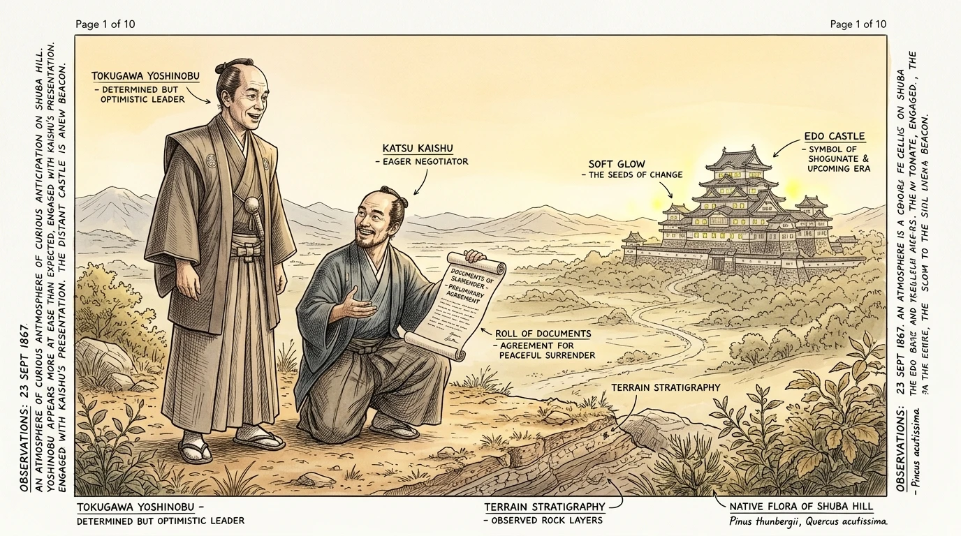 The Fall of Tokugawa Shogunate (1868, Japan) — page 1