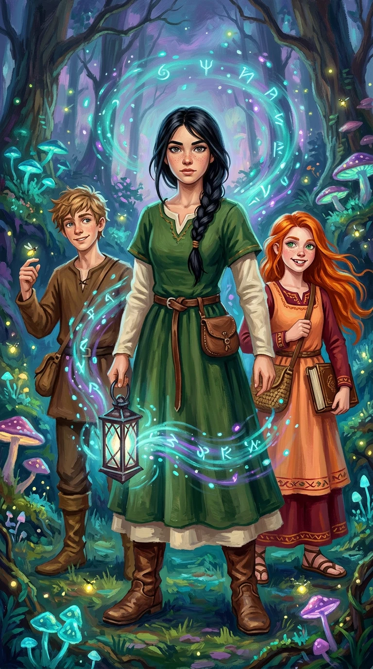 Die Glühwürmchen-Laterne — Buchcover — Wonder Books