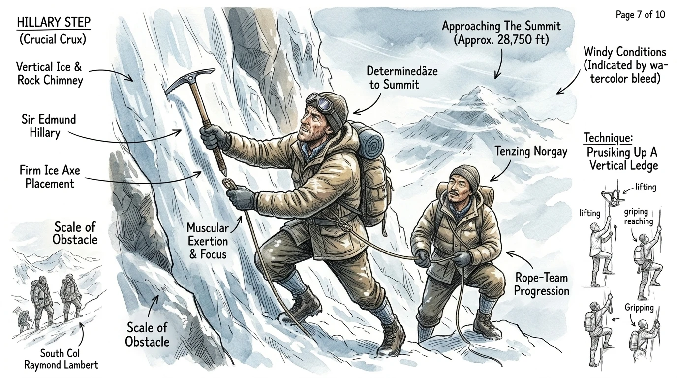 The First Ascent of Mount Everest (1953, India) — page 7