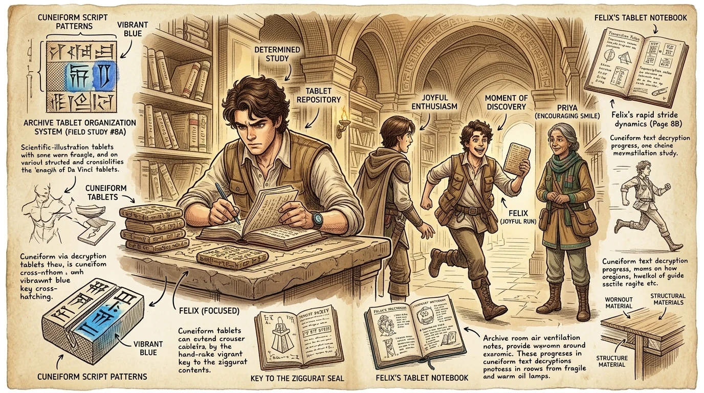 The First Schools: How Education Began (3200 BC, Mesopotamia) — page 8