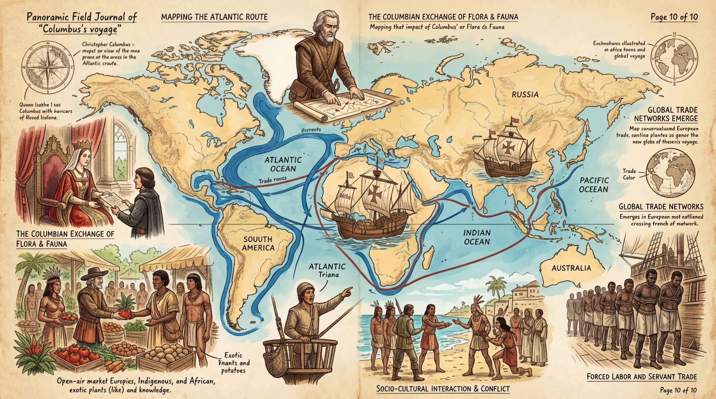 The First Voyage of Christopher Columbus (1492) - Bahamas (1492, Bahamas) — page 10