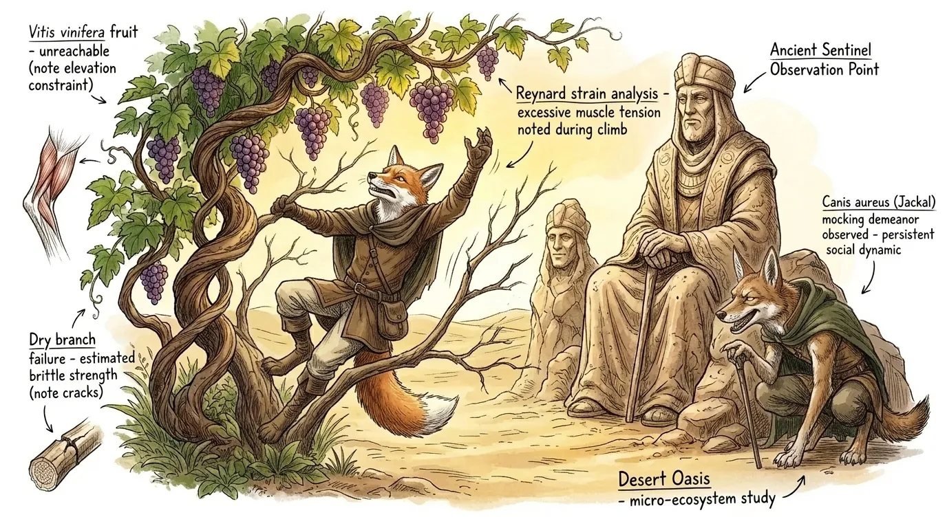The Fox and the Grapes — page 3