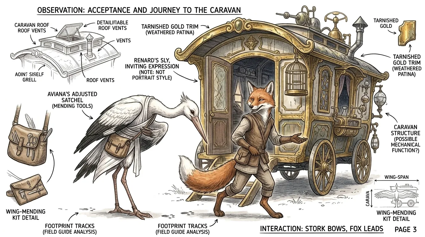 The Fox and the Stork — page 3