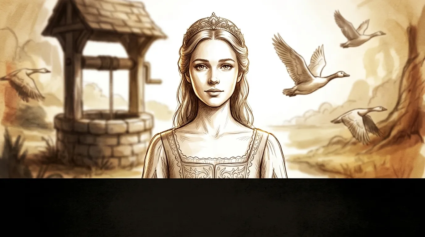 The Goose Girl at the Well — cover