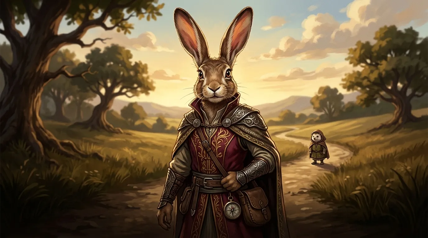 The Hare and the Hedgehog — cover