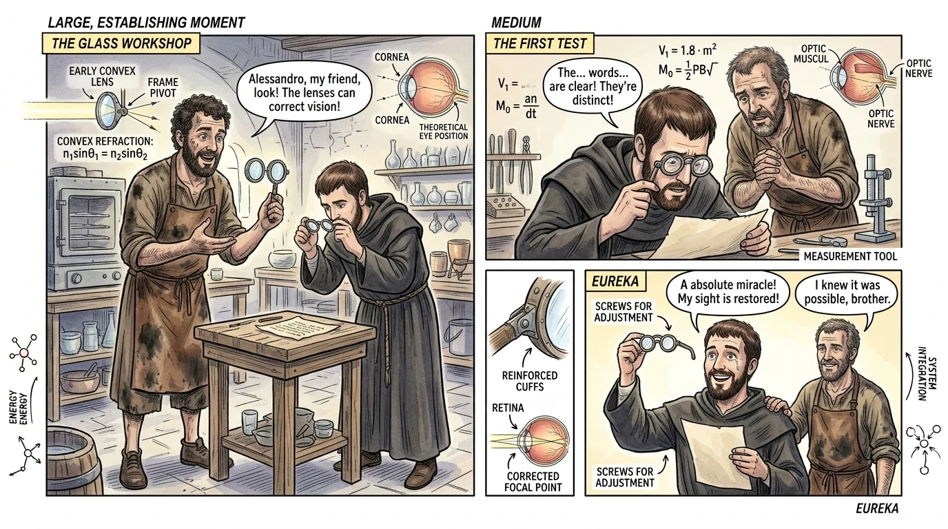 The Invention of Eyeglasses — page 7