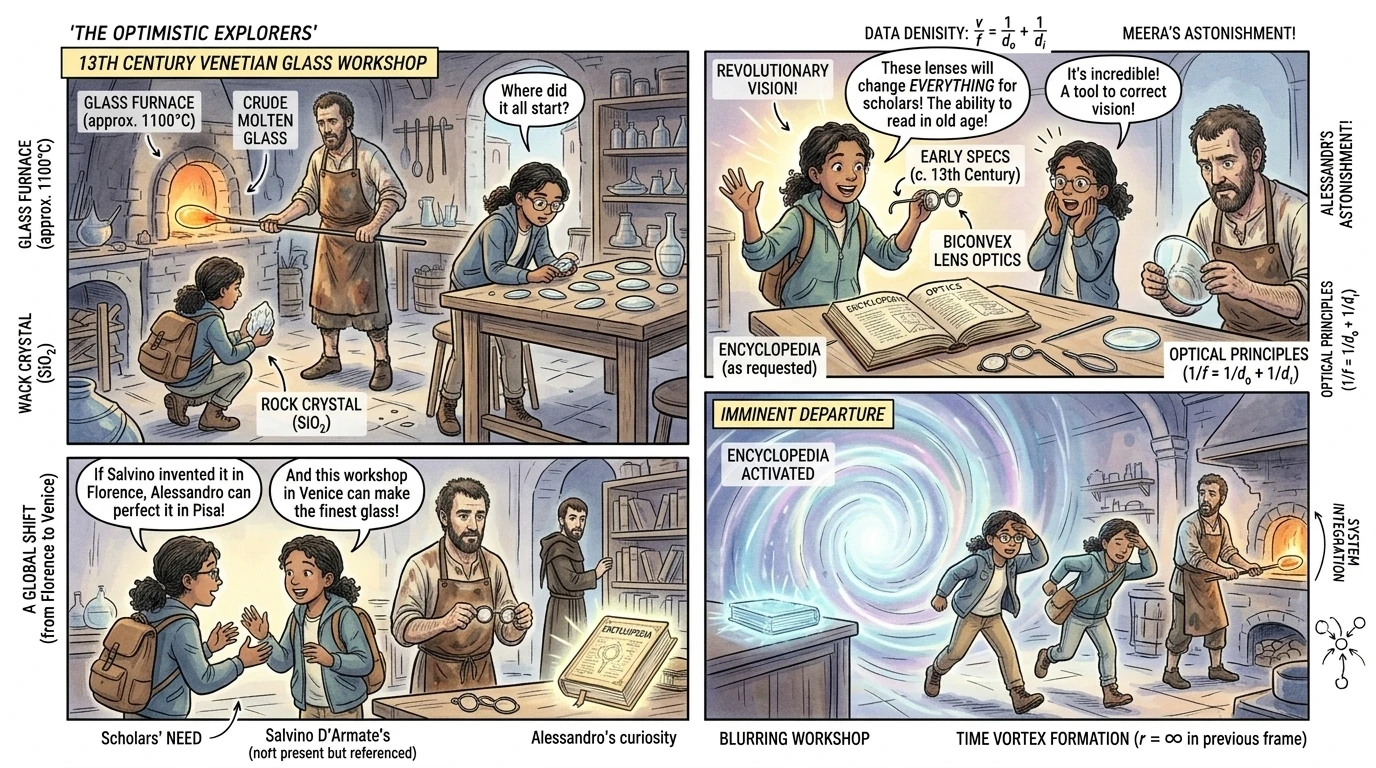 The Invention of Eyeglasses — page 8