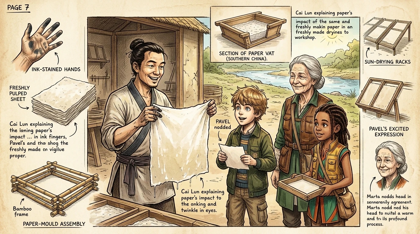 The Invention of Paper — page 7