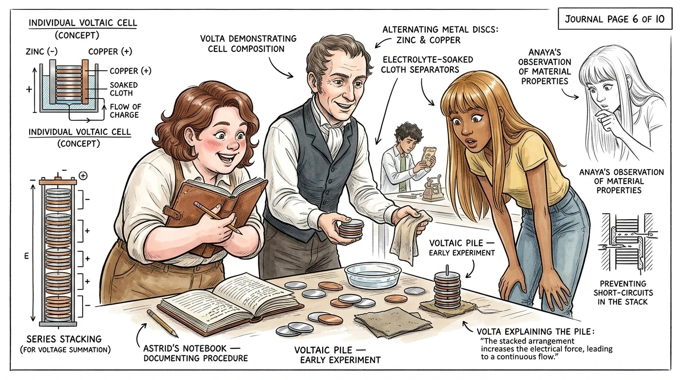 The Invention of the Electric Battery — page 6