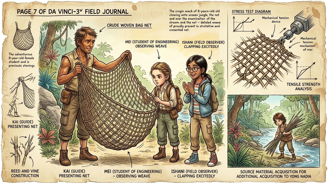 The Invention of the Fishing Net — page 7